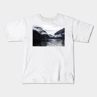 Milford Sound, New Zealand Kids T-Shirt